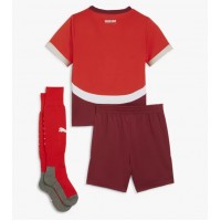 Maglie da calcio Svizzera Prima Maglia Bambino Europei 2024 Manica Corta (+ Pantaloni corti)